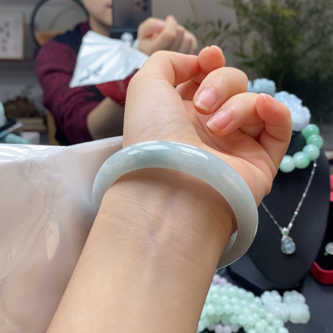 【闪购商品】翡翠手镯未镶嵌