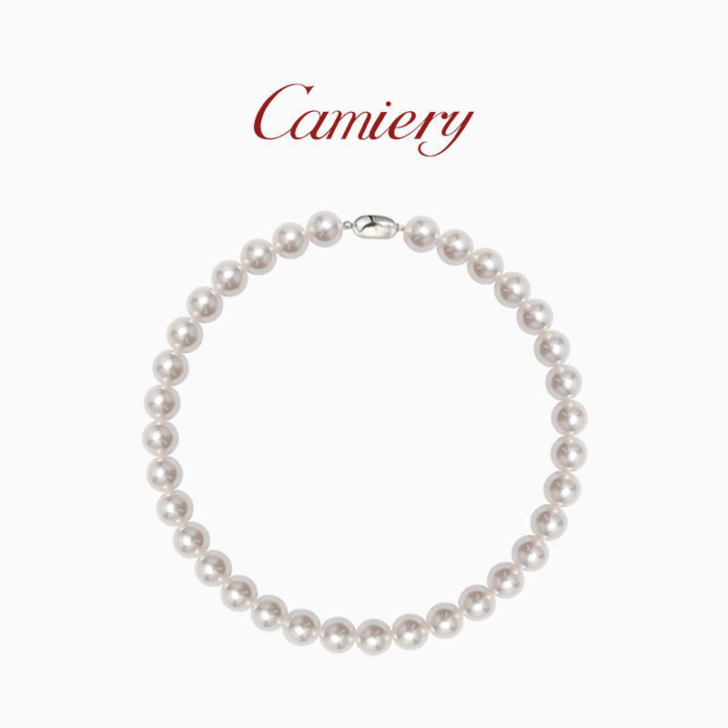 CAMIERY时尚百搭气质简约珠珠项链