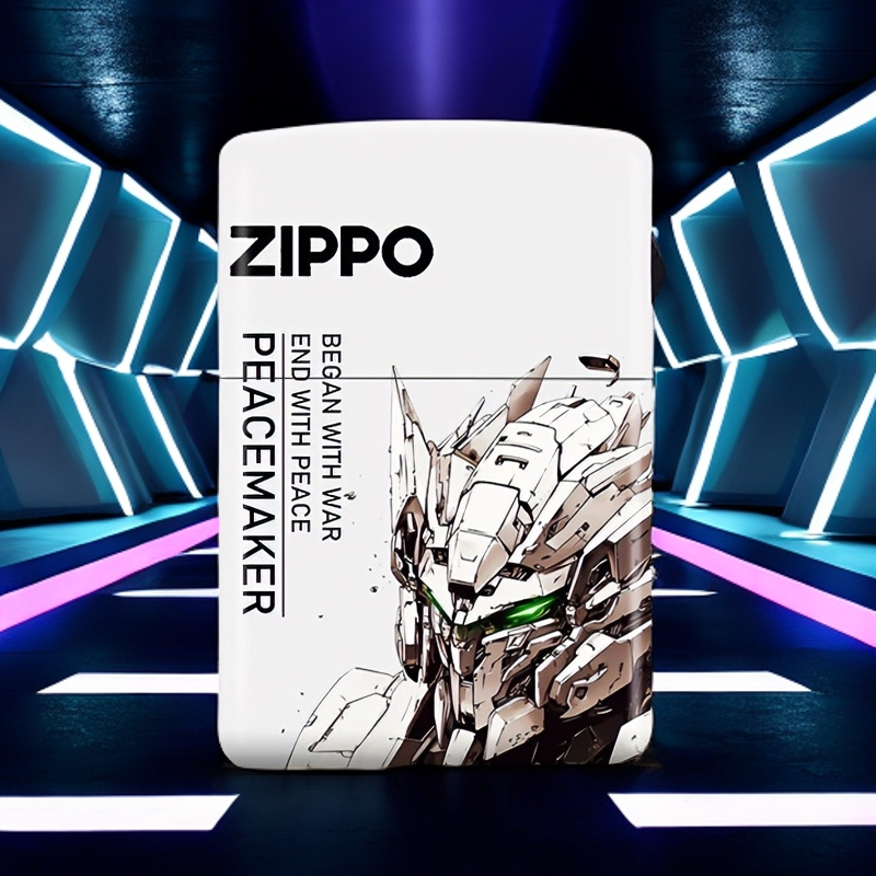 zippo打火机 机甲战士送礼收藏防风个性正版官方旗舰DYX1H1