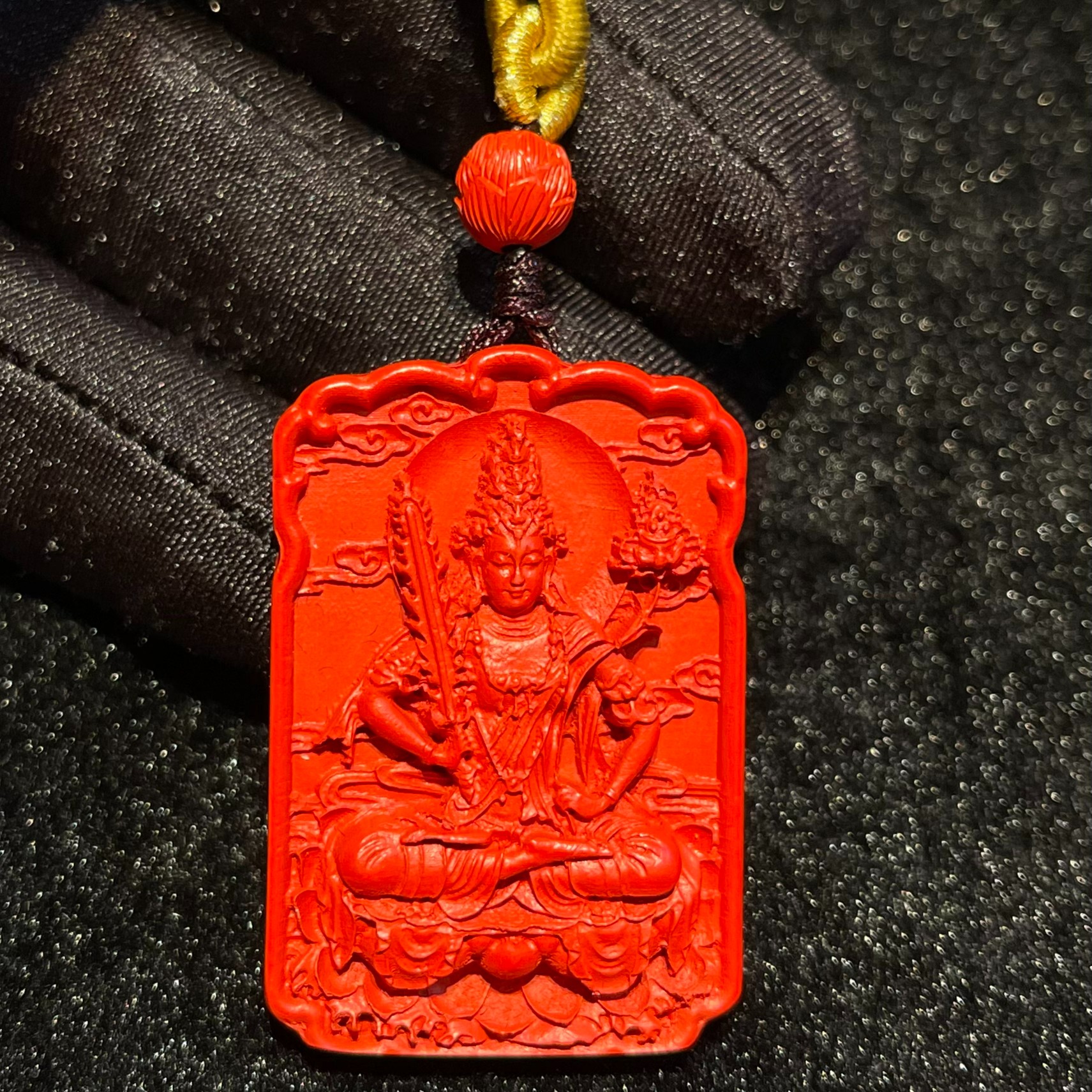 含辰砂工艺品三道火12生肖朱砂本命佛