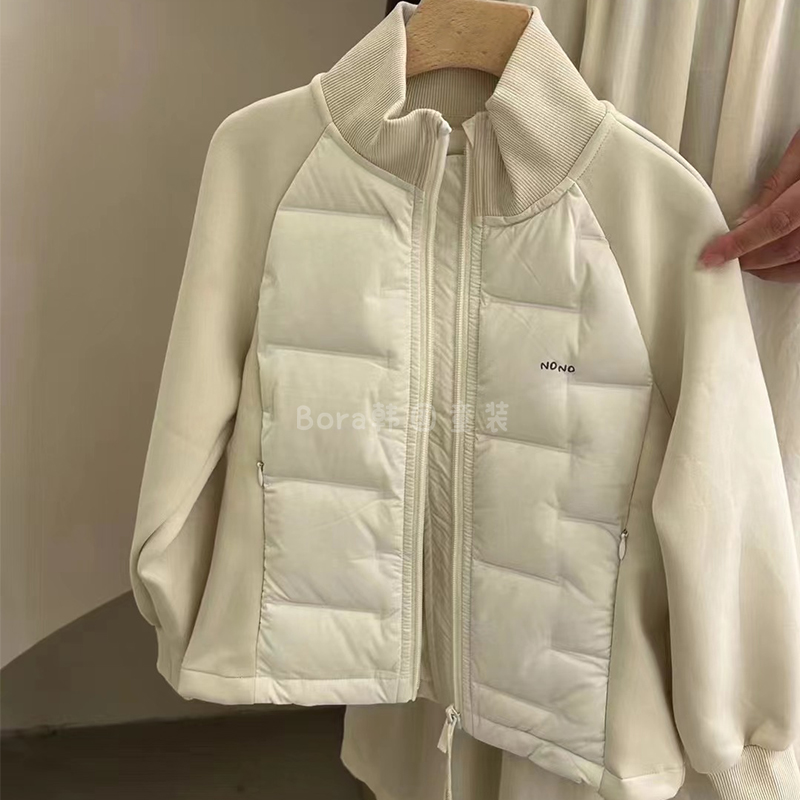 女童外套加厚保暖儿童棒球服秋冬装2024新款大童洋气夹克上衣