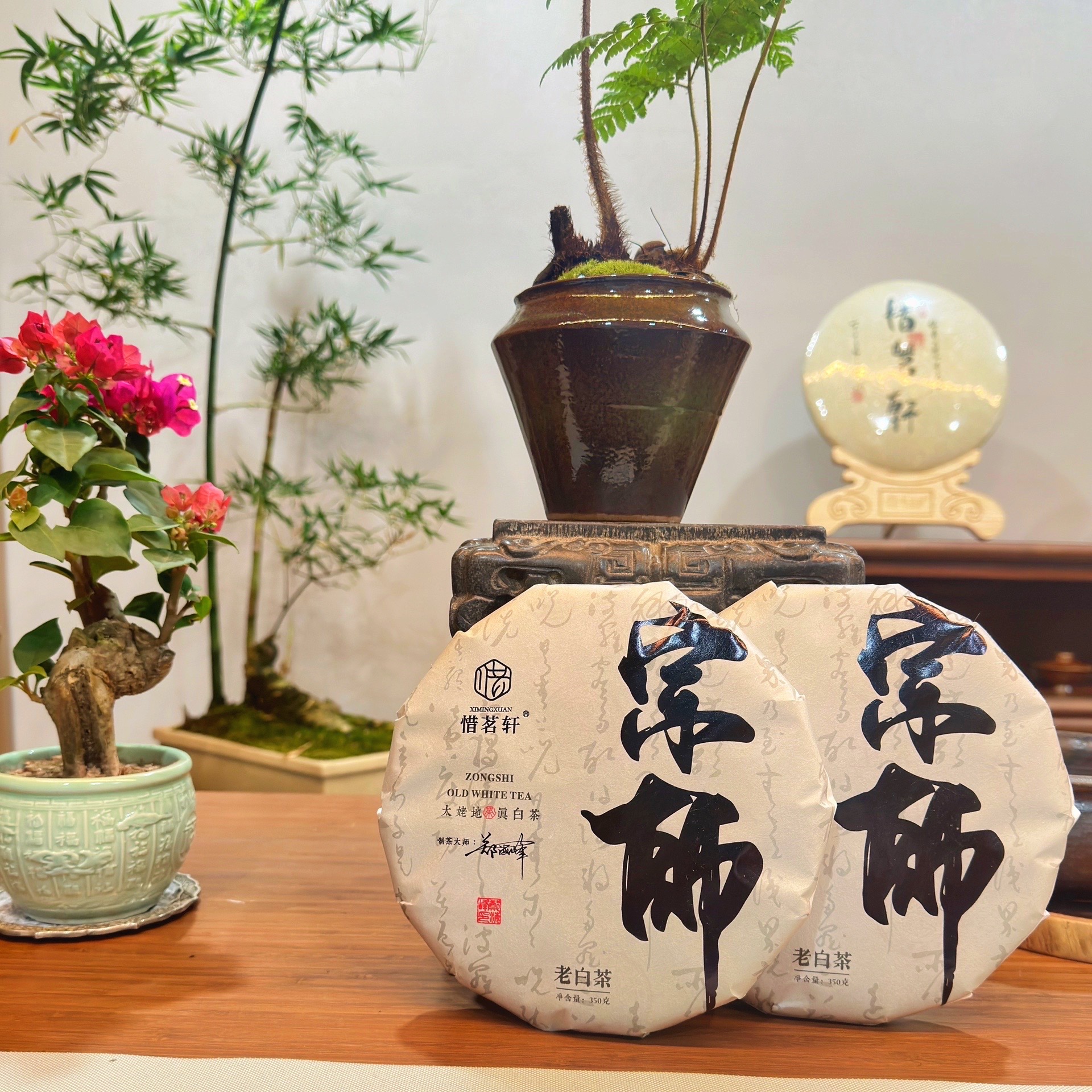 惜茗轩2016年宗师老白茶350克