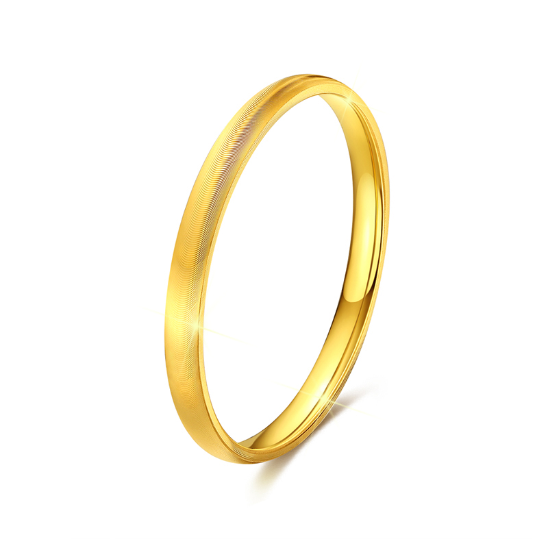 黄金猫眼纹手镯女999足金5D硬金空心镯子结婚三金 多退少补