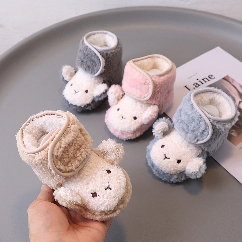 【首单0.01】秋冬男女宝宝鞋子步前3个月婴儿学步鞋春季棉鞋0-1岁