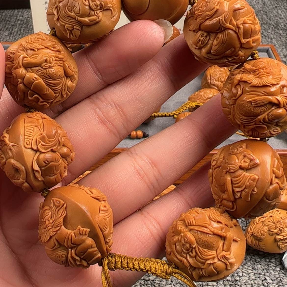 【闪购商品】橄榄核核雕勿*我