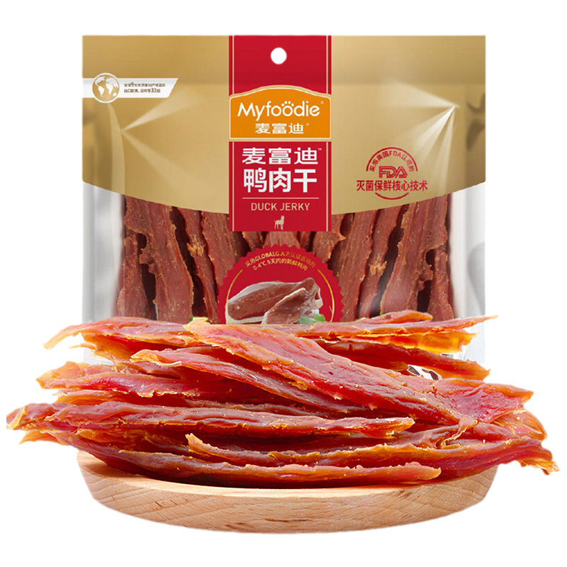 狗零食鸡胸肉条鸭肉干400g甘薯宠物泰迪训犬奖励洁齿磨牙棒烘焙
