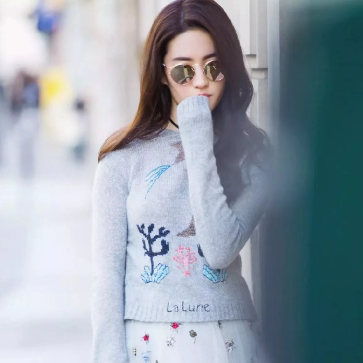 未使用 DIOR/迪奥 针织圆领长袖/38 /42码