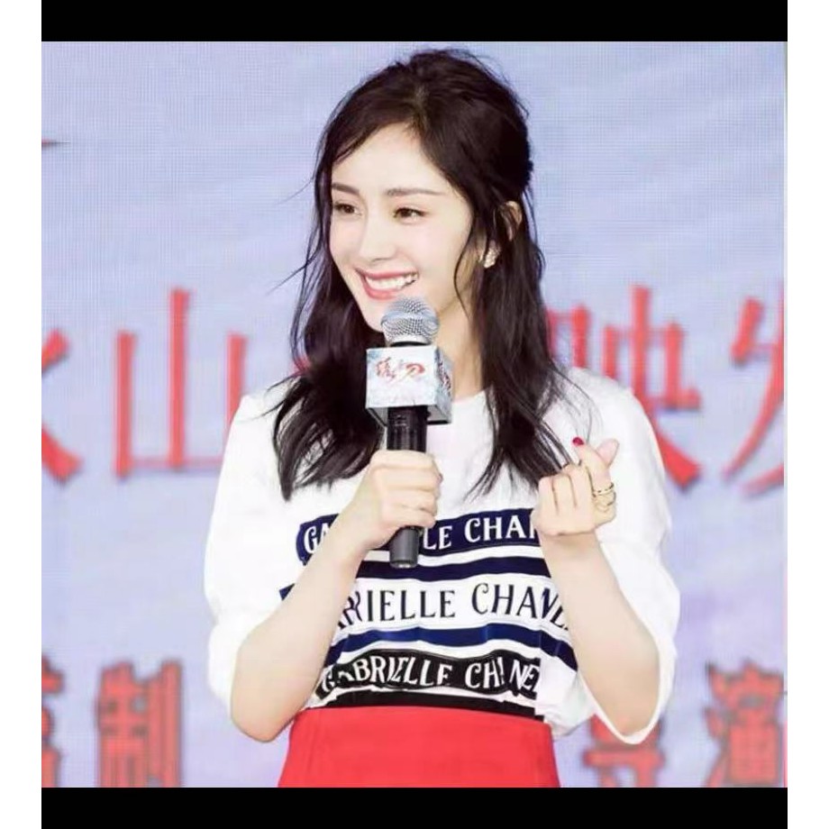 未使用 Chanel/香奈儿 字母印花卫衣 杨幂同款/36