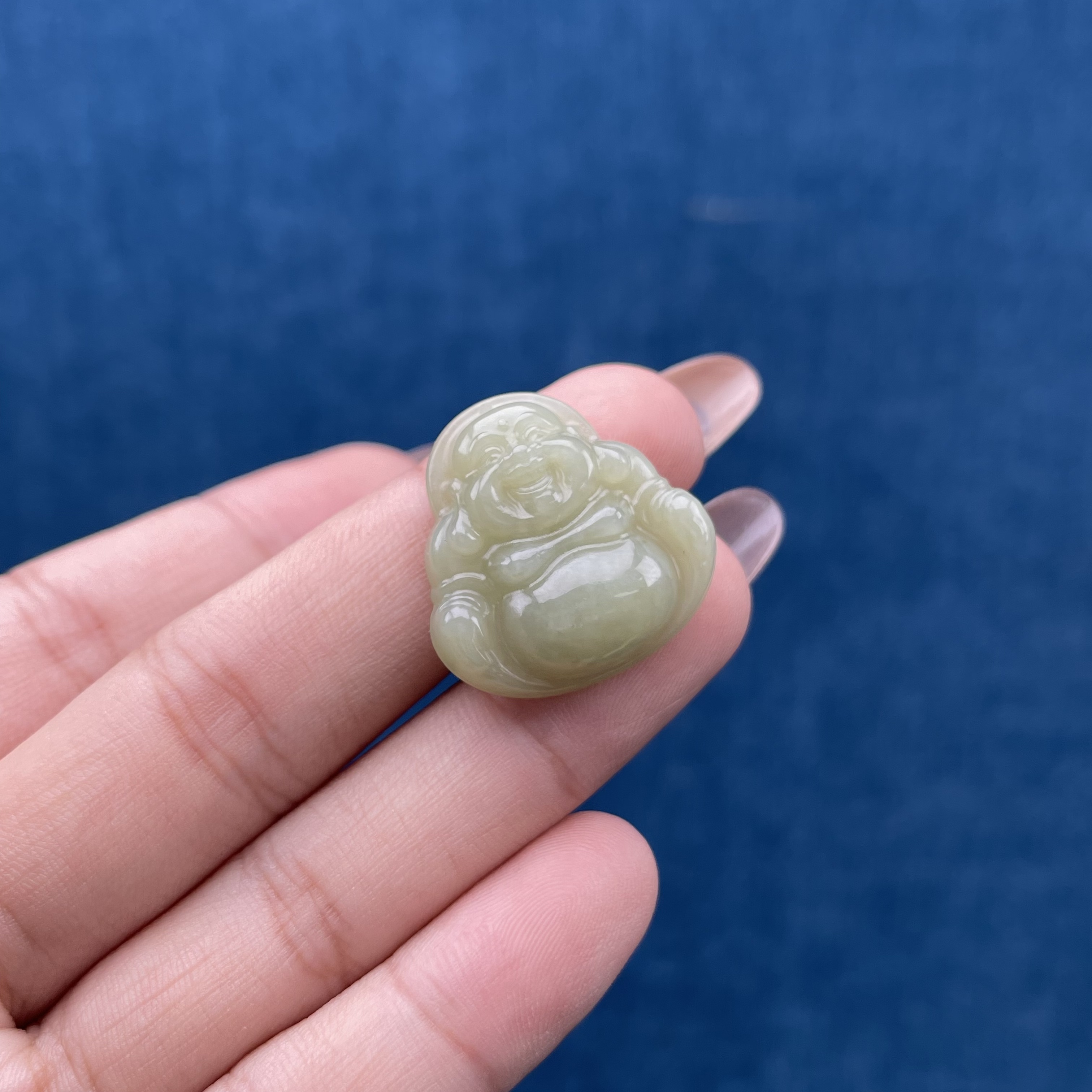 G0412和田玉0佛公25*24.8*8