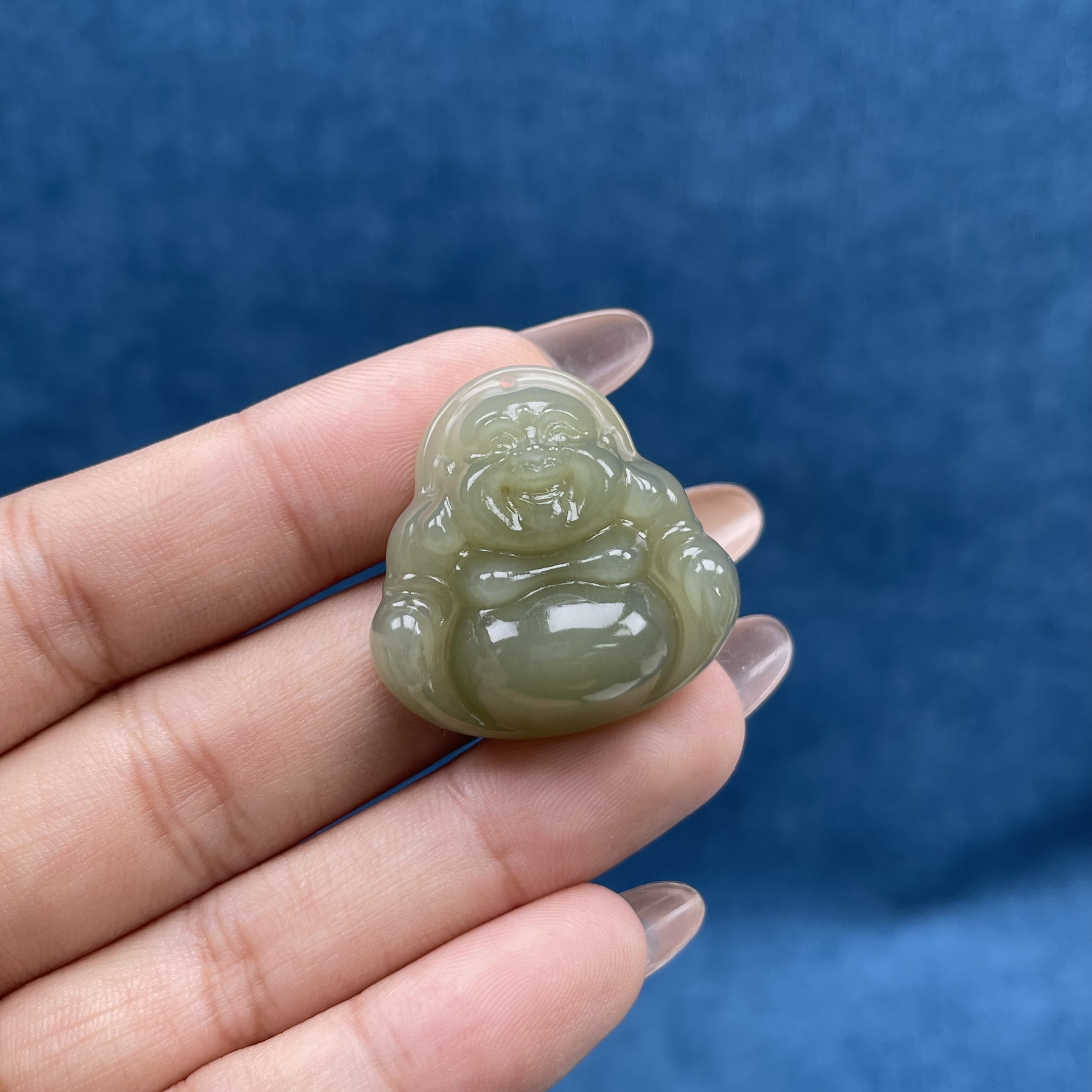 G0199和田玉佛公O 29.8*29.8*11.7