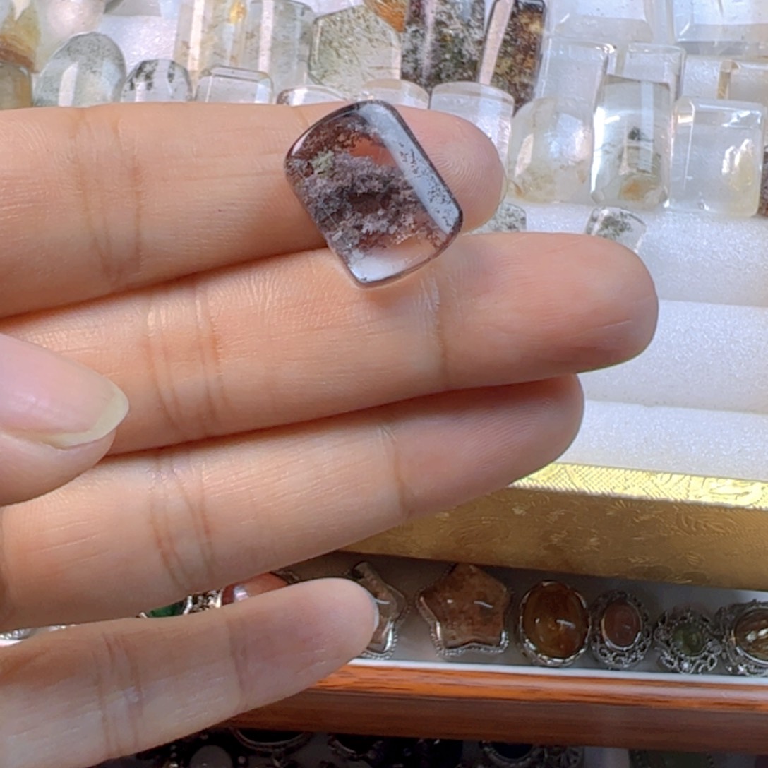 水晶手链银S800镀金镶嵌苏**呼