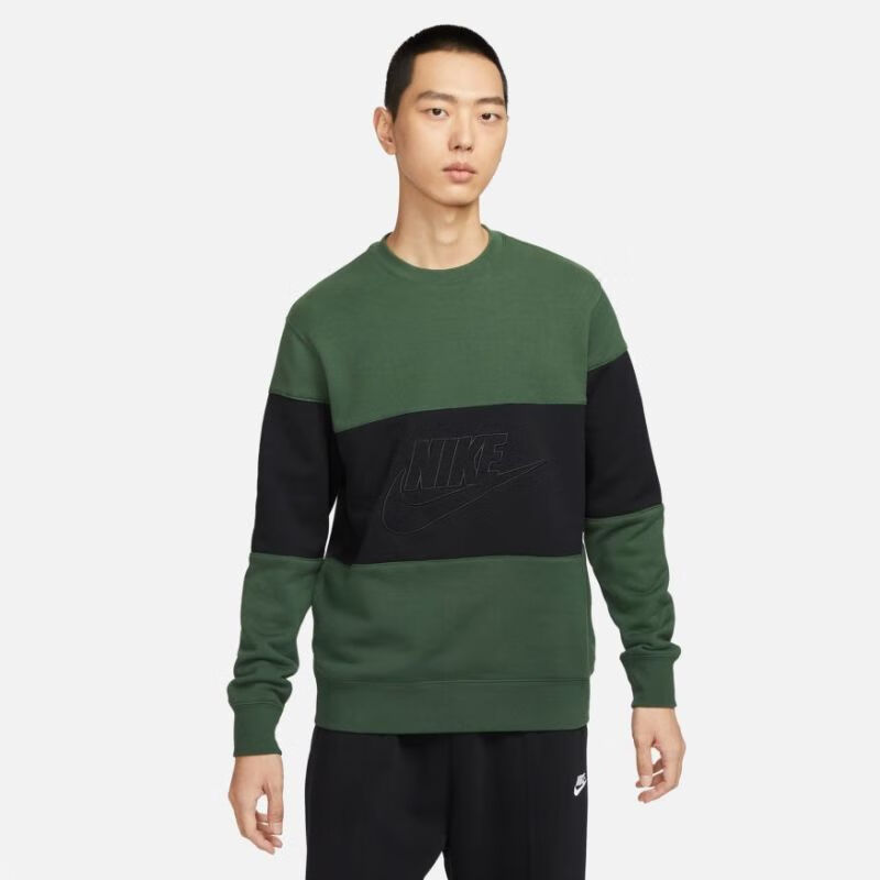 Nike/耐克耐克男子卫衣M NK CLUB+ FT CB CREW潮流休闲FB7849-323