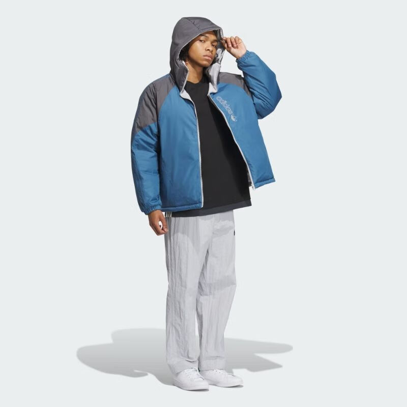 adidas/阿迪达斯三叶草男子羽绒服羽绒服潮流休闲IU4828