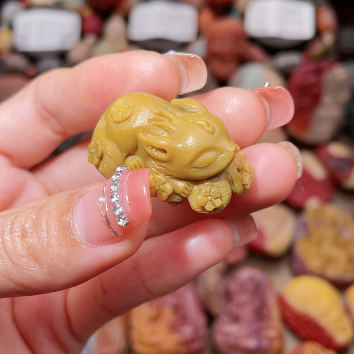 【闪购商品】石英质玉手链未镶嵌