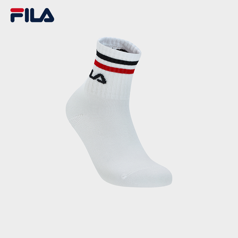 Fila/斐乐【运动袜】 跑步健身休闲雅丹风训练透气时尚防臭运动袜子