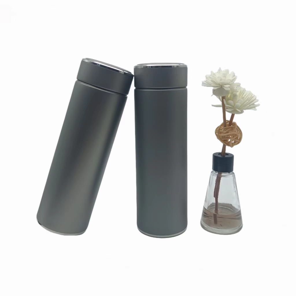 纯钛保温杯磨砂泡茶保温杯时尚简约大容量旅行潮流便携车载户外