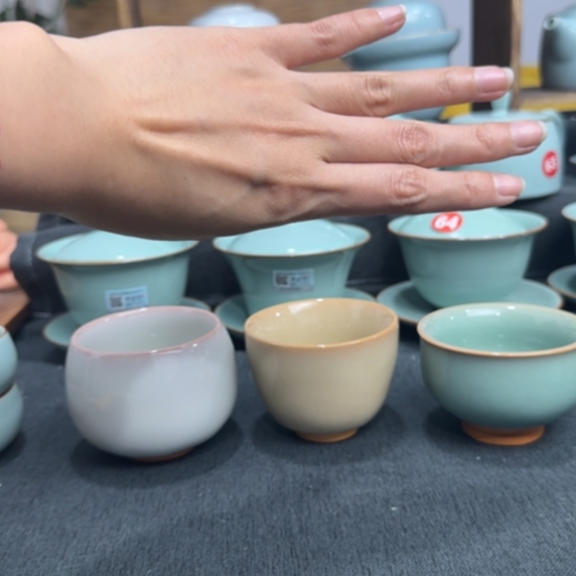 【闪购商品】陶瓷⁸****?猪油冻主人杯