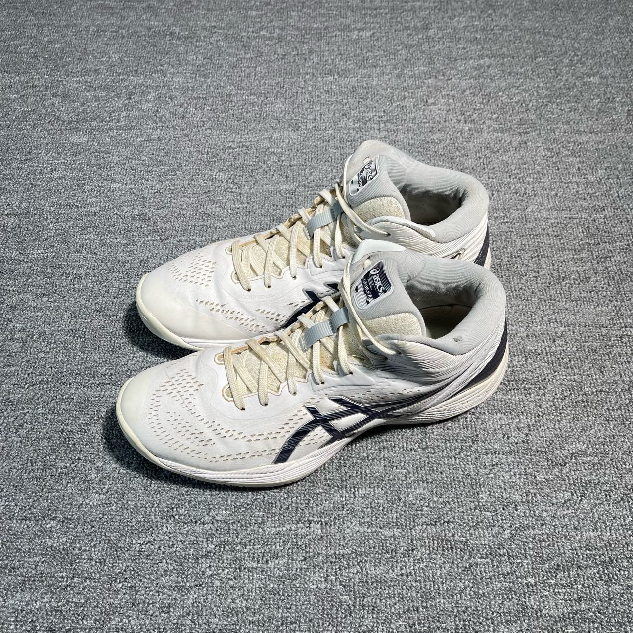44码/亚瑟士篮球鞋/ASICS Gel-Hoop V14 白蓝，成色很新没穿几次