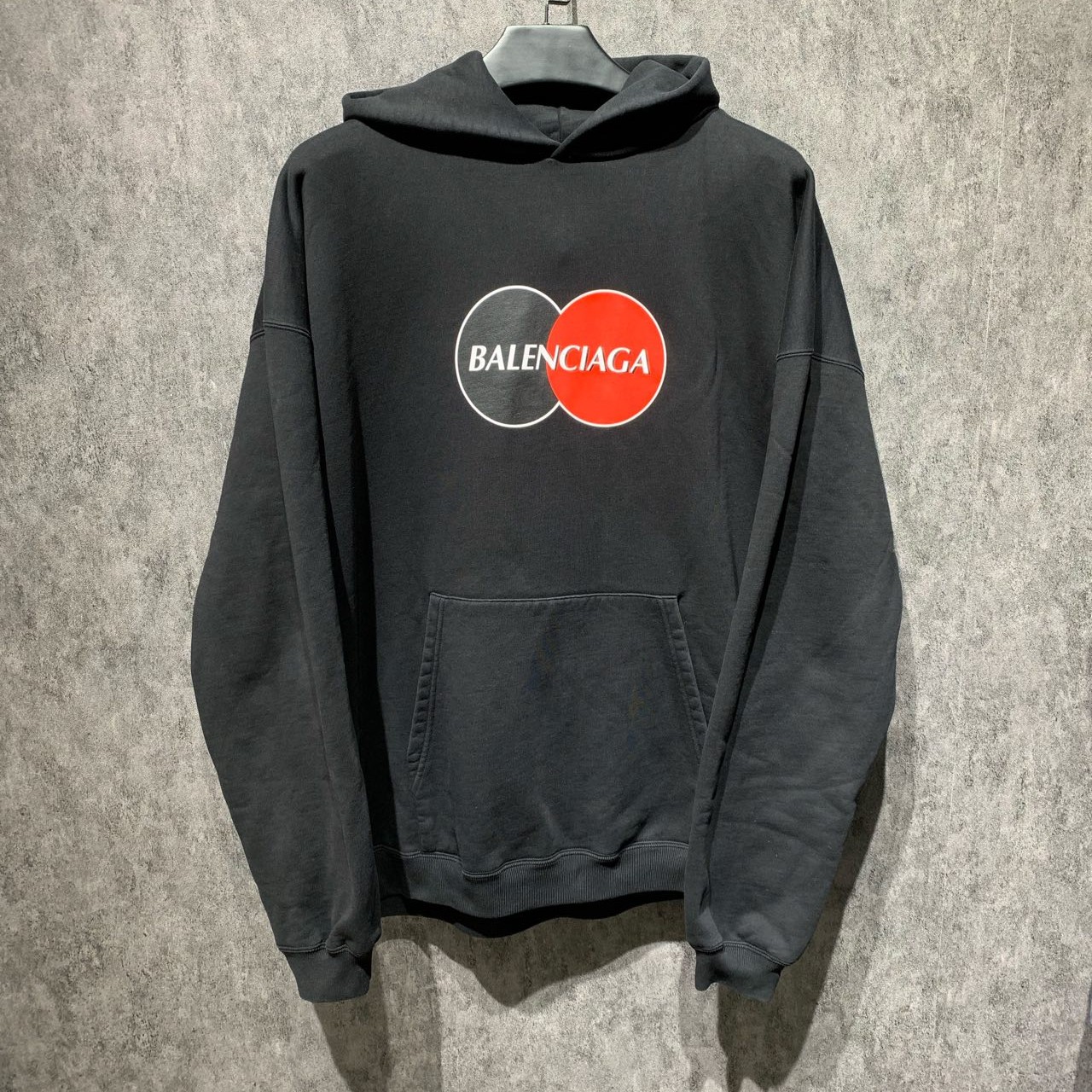 98新/【Balenciaga】万事达 连帽卫衣/Xs码/公价7300/Y10644042
