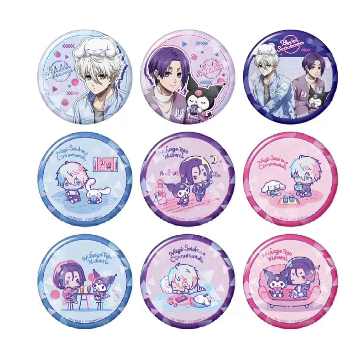 【蓝色监狱】蓝锁三丽鸥第三弹吧唧徽章