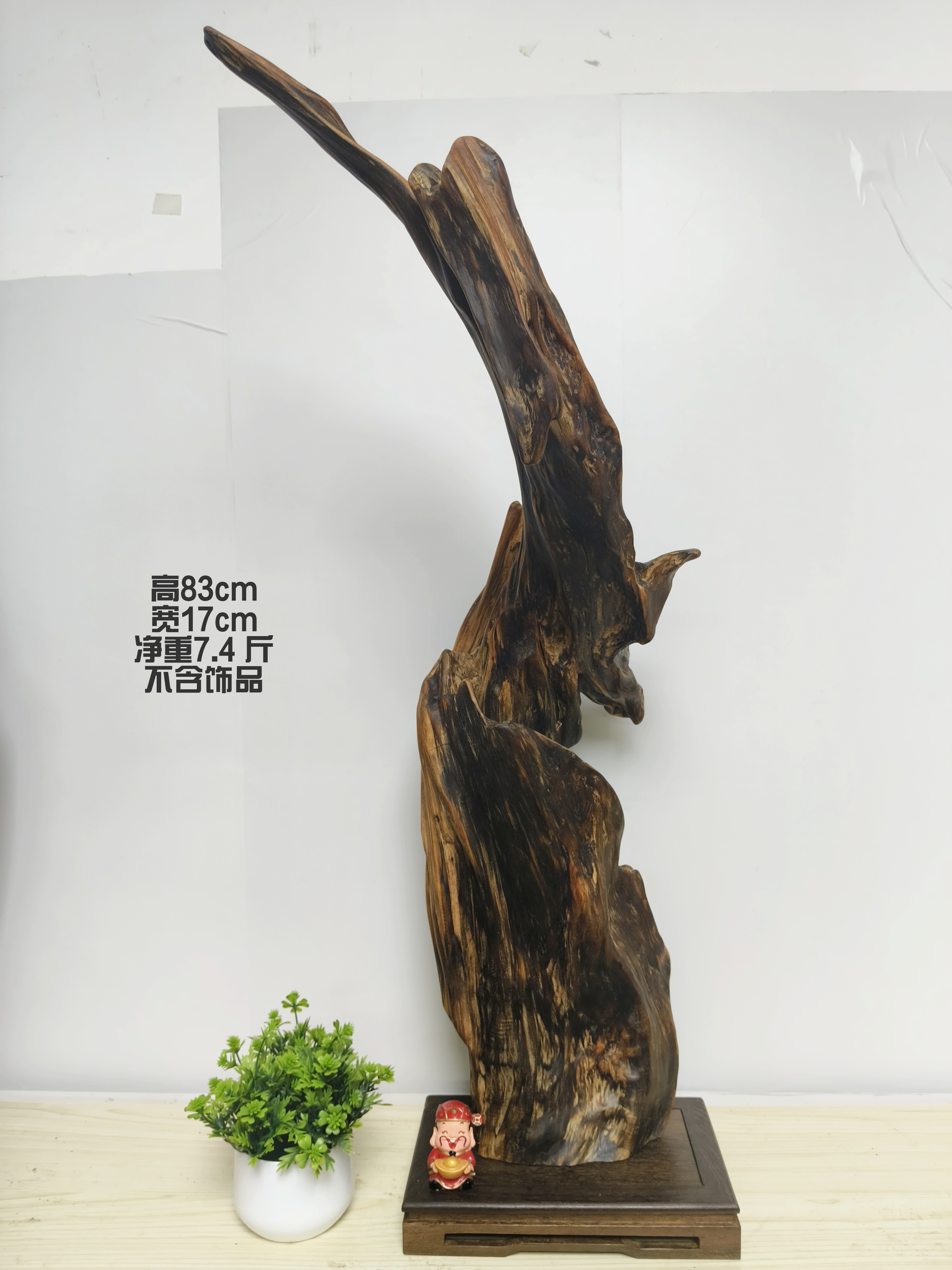 广西瑶山天然风化木摆件