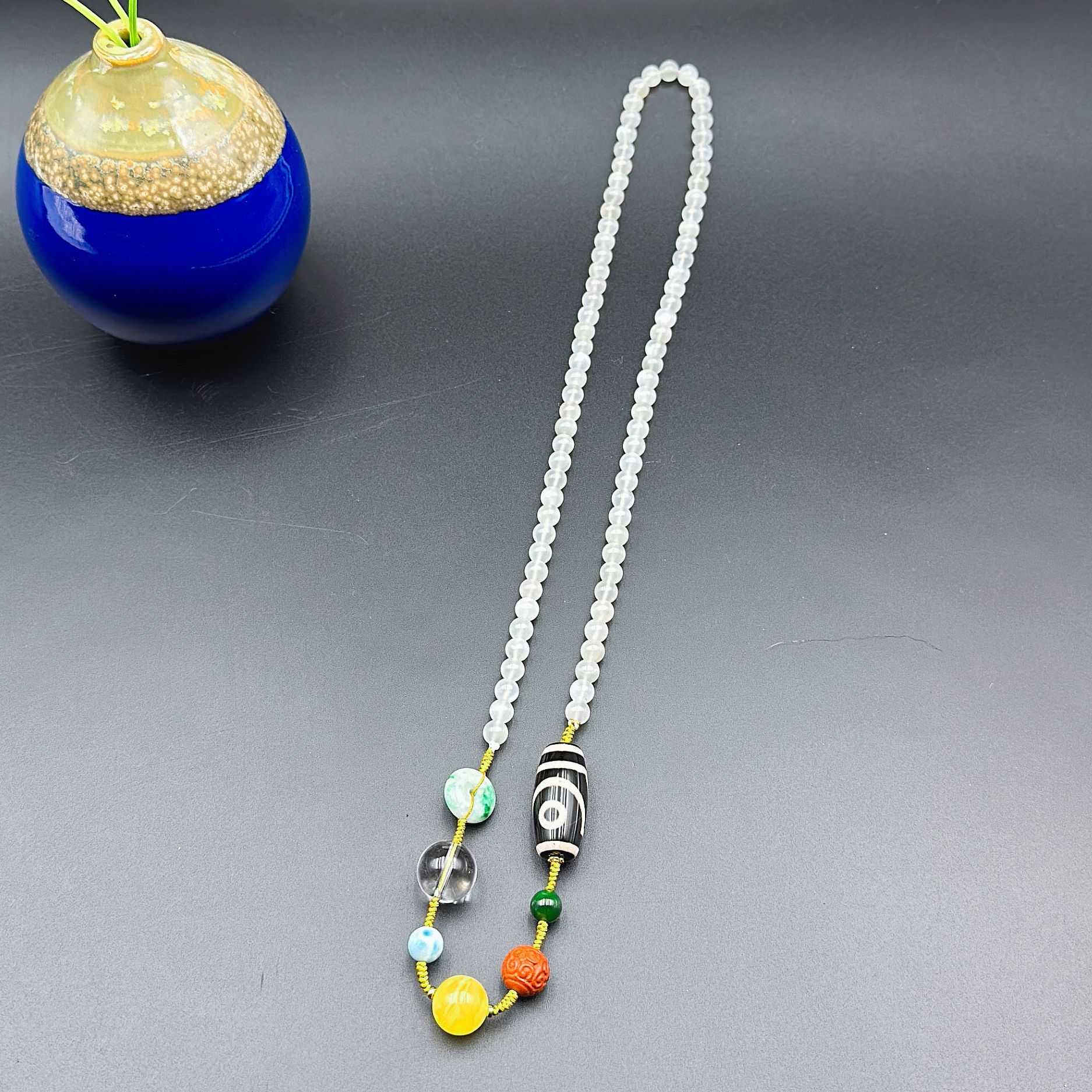 新款白月光多宝项链地火水风空