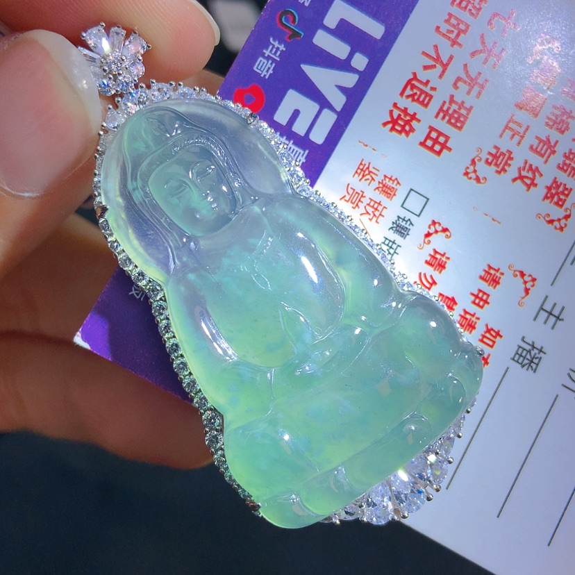 【闪购商品】翡翠颈饰银S925镶嵌
