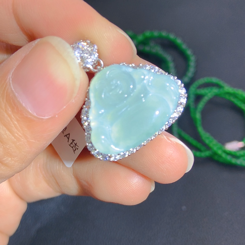 【闪购商品】翡翠颈饰银S925镶嵌