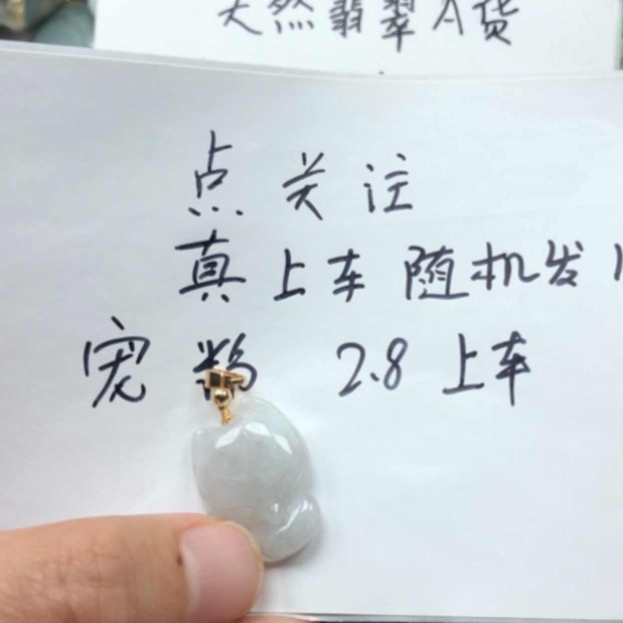 【闪购商品】翡翠颈饰未镶嵌