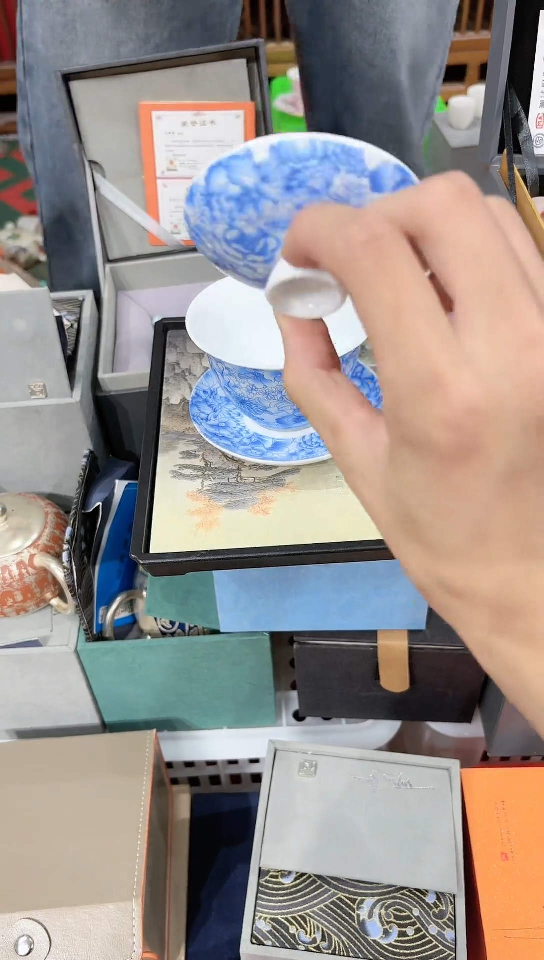 【闪购商品】密胺罐盖碗