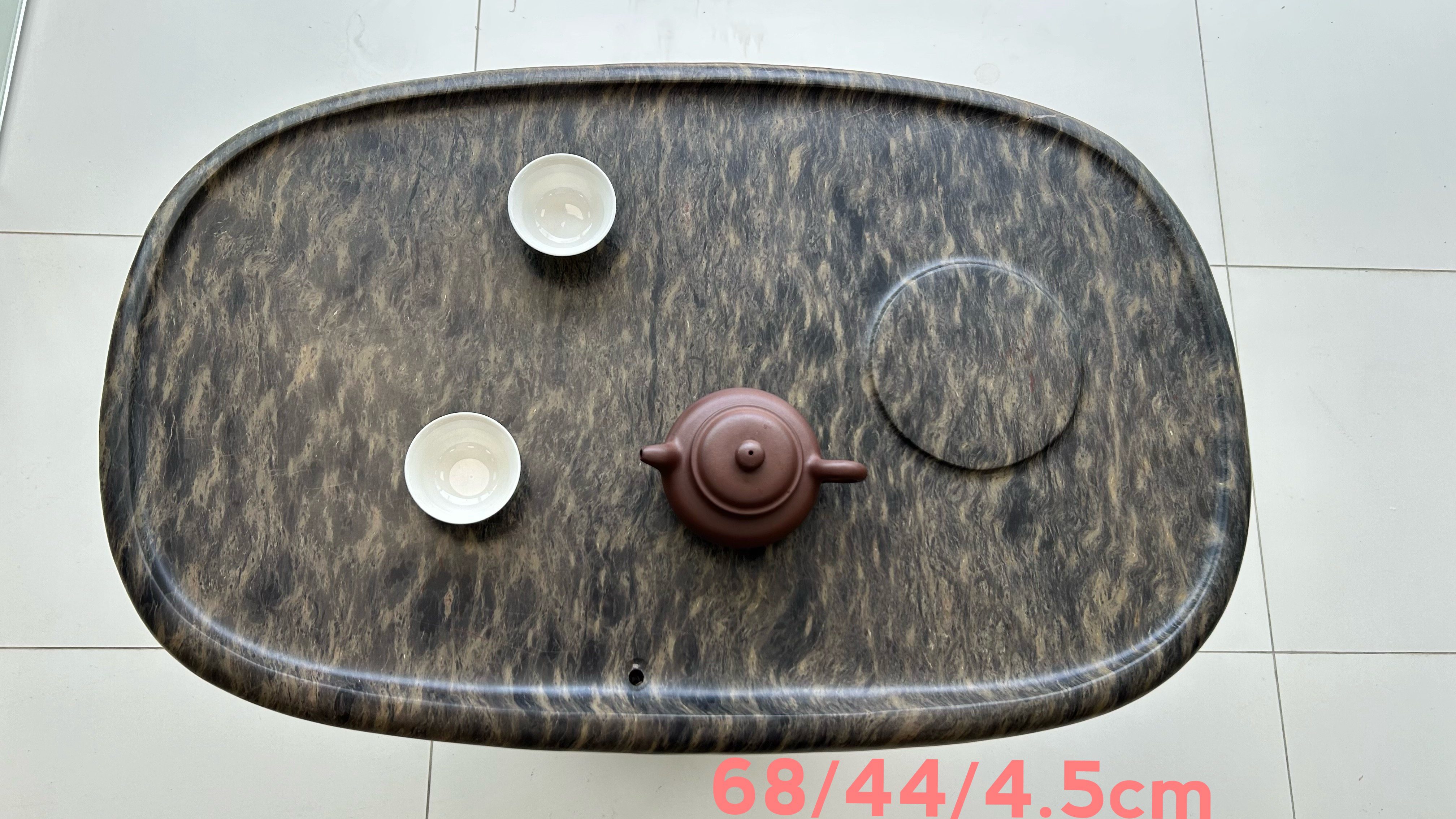 【得砚阁】中国四大名砚端砚石茶盘砚台办公居家功夫茶具