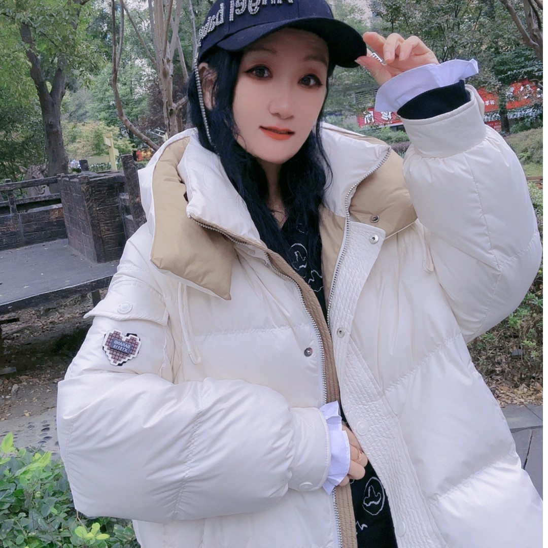 M34W016新国标潮流保暖羽绒服