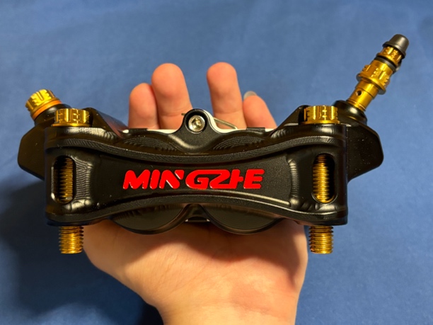 明浙正品M22赛道版大辐射对四活塞卡钳电动车改装刹车泵