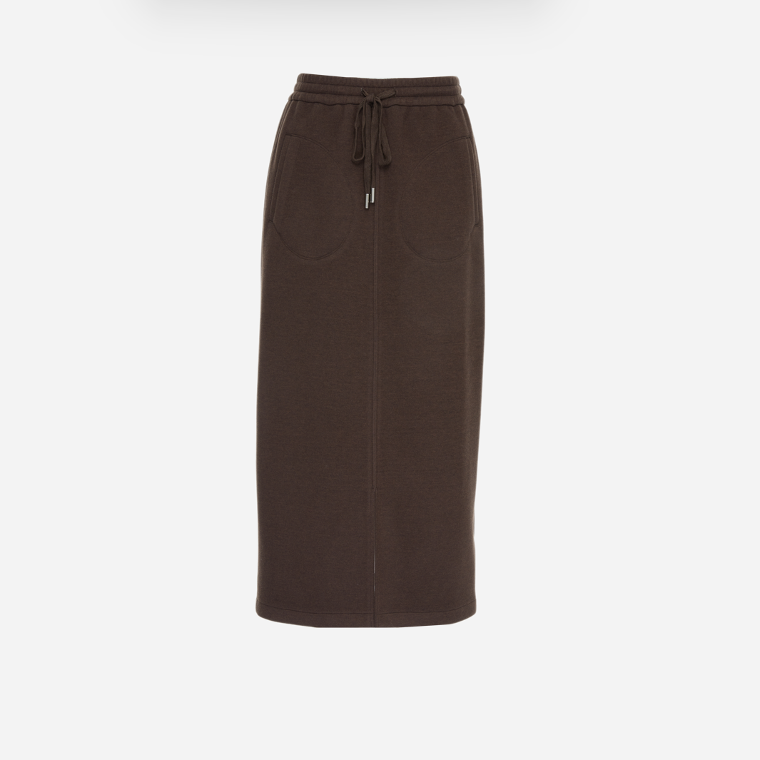 GEJIN/歌锦冬季新款高腰时尚休闲女士包臀绵羊毛半裙9442311111