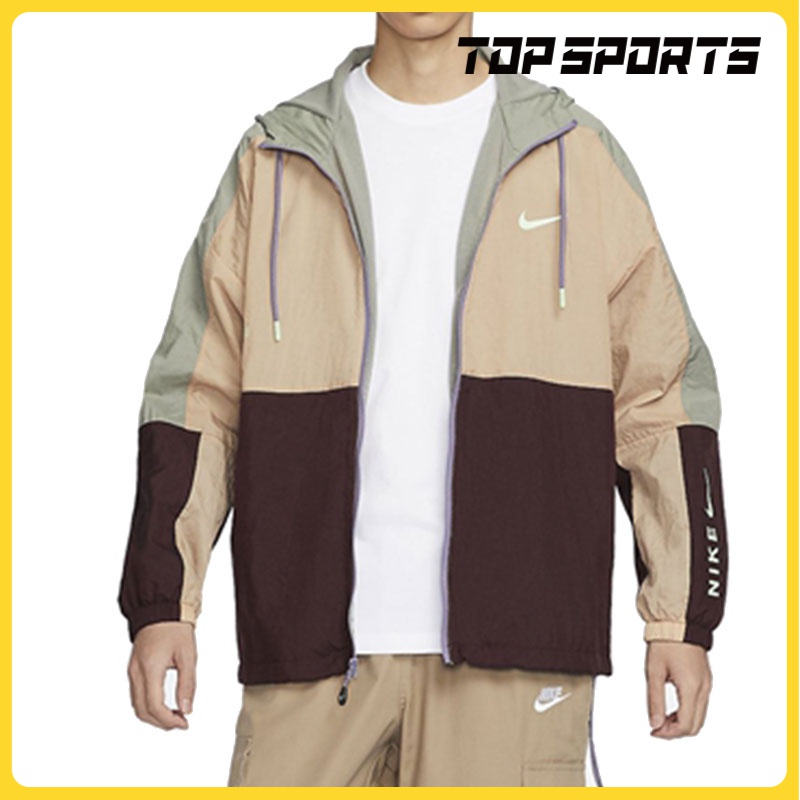 NIKE耐克男子AS M NSW LT WT WOVEN JKT GCEL梭织外套HF6170-200