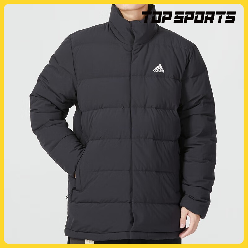 adidas阿迪达斯好羽绒服男款HELIONIC MID J潮流保暖外套HG8700