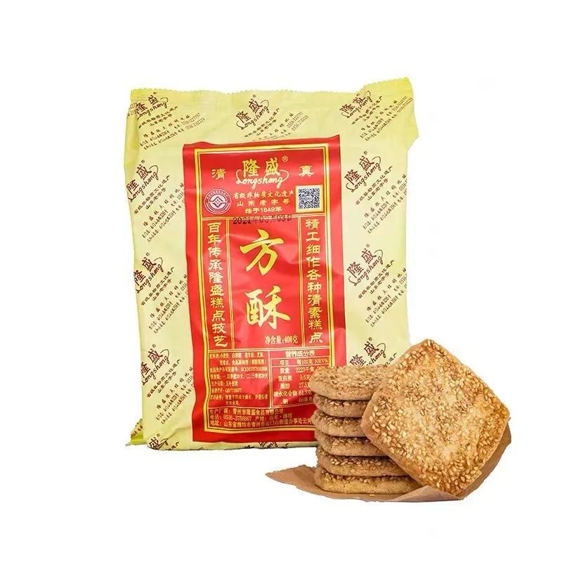 隆盛 方酥饼 400g/袋