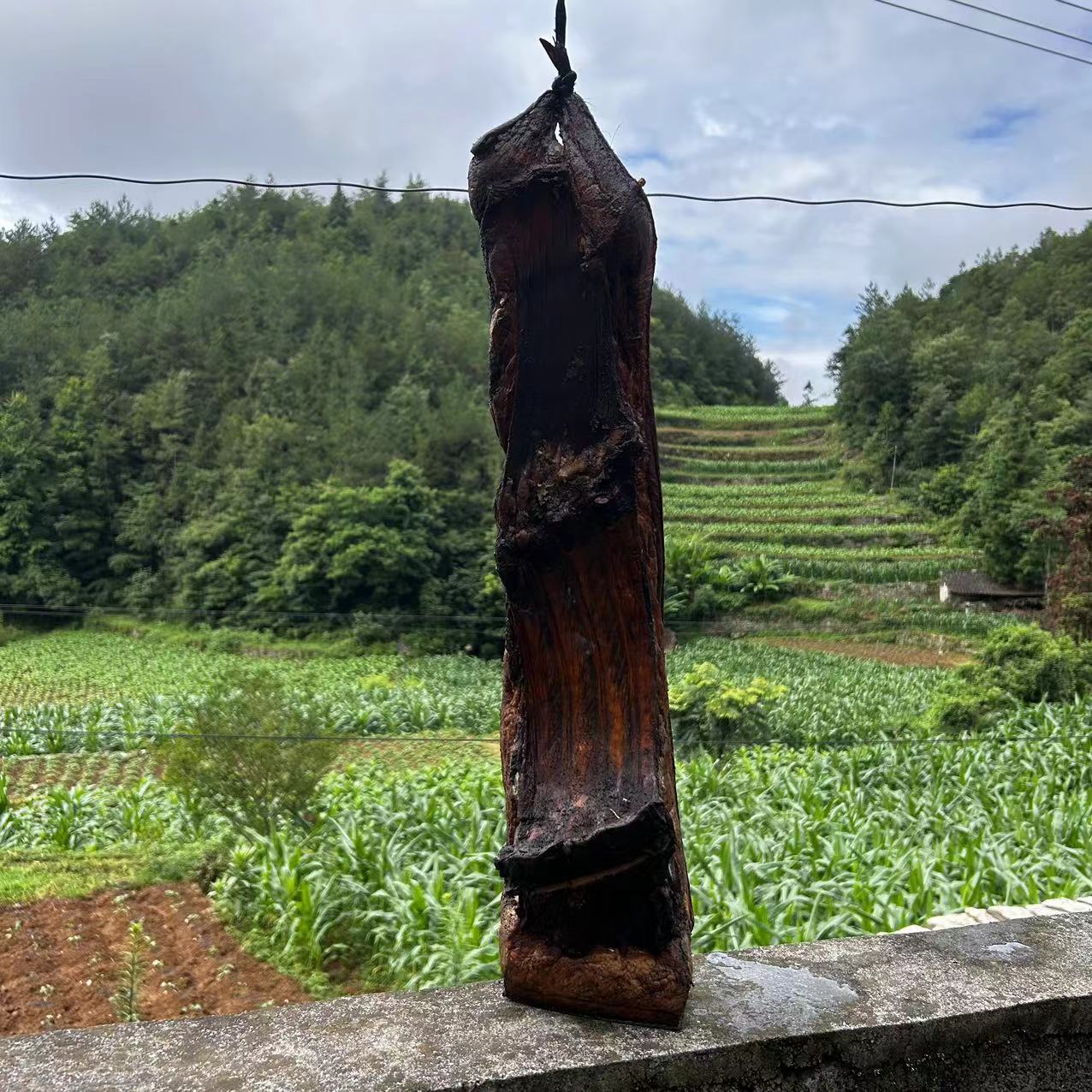 重庆巫溪烟熏五花肉500g按实际重量称重