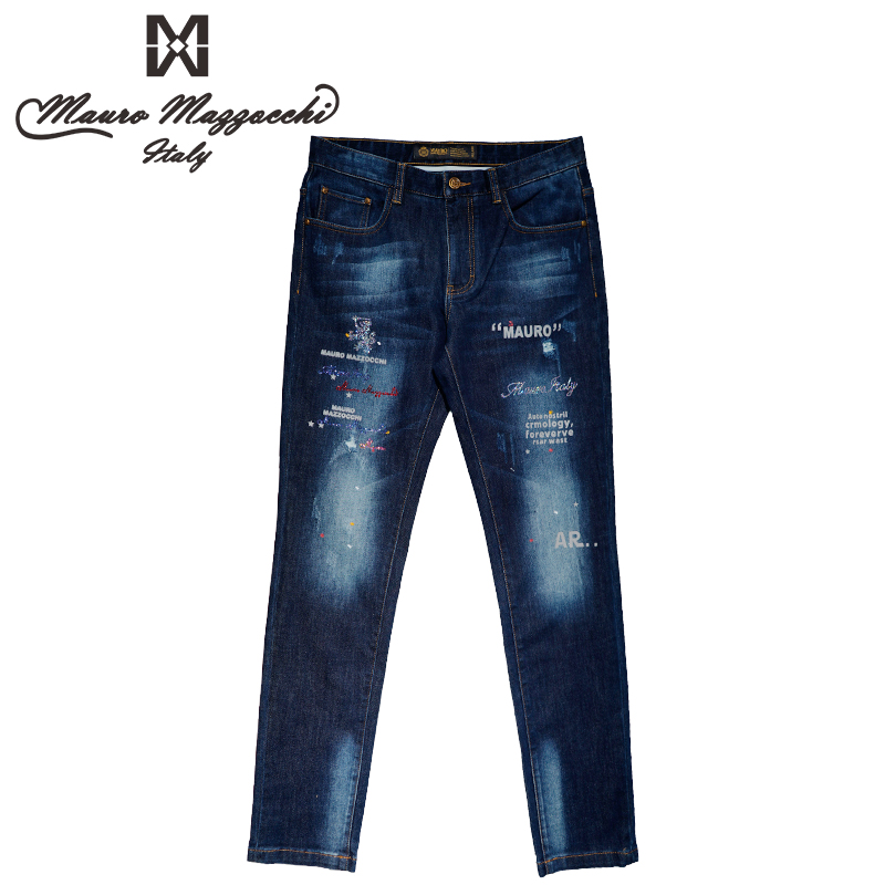 【专柜断码】玛路男士经典水洗ol修身牛仔裤时尚休闲秋冬1316+1002