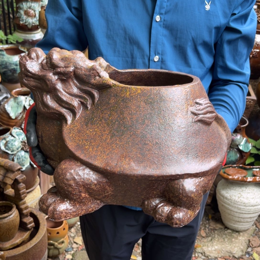 红陶20CM（含）-50CM（不含）高20口16无孔