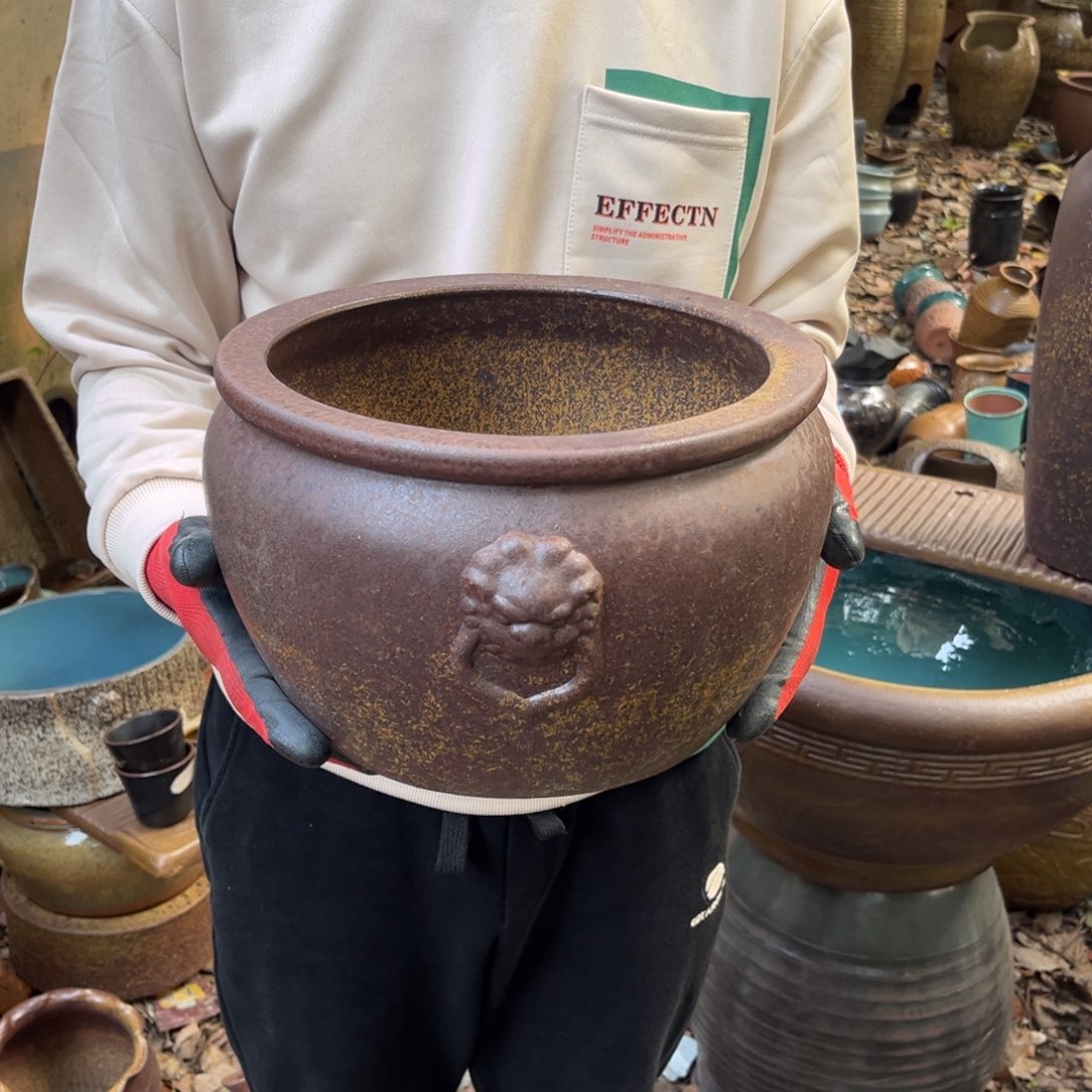 红陶高17口27无孔