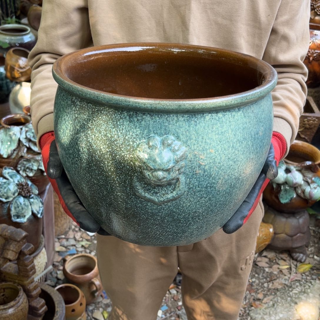 红陶20CM（含）-50CM（不含）高2 2口28无孔