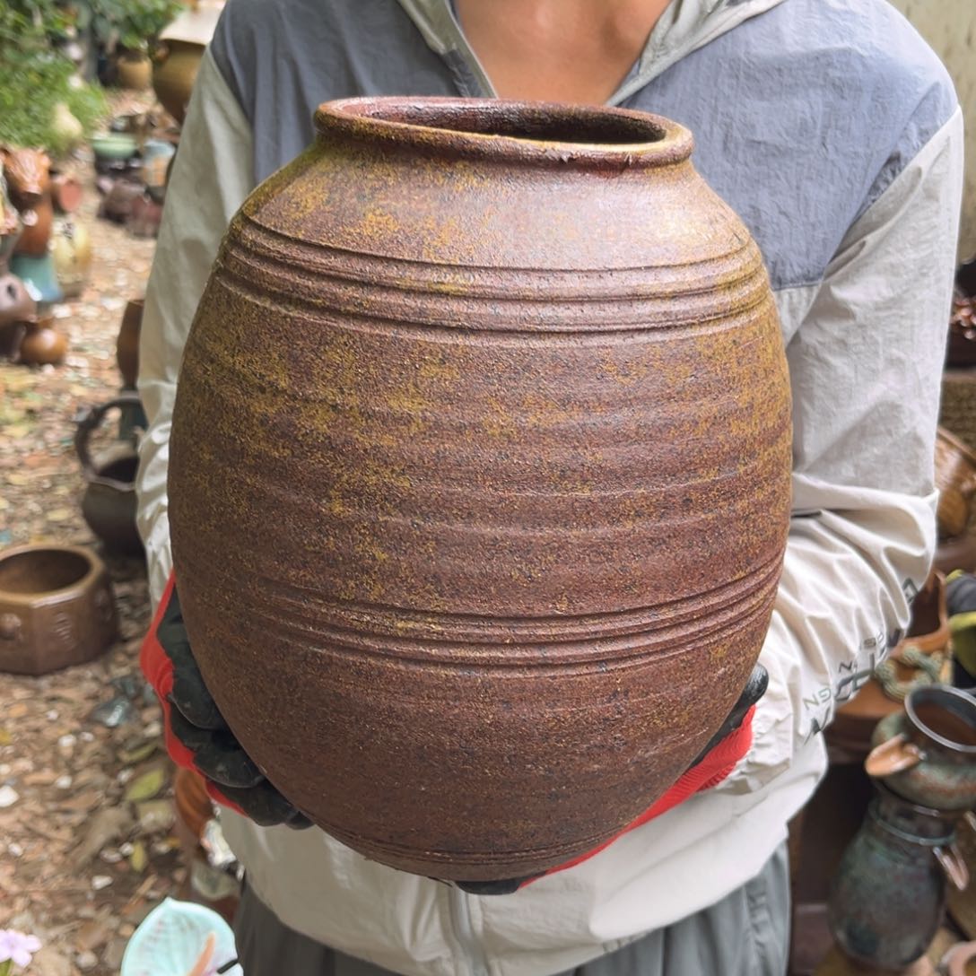 红陶20CM（含）-50CM（不含）高29口13无孔