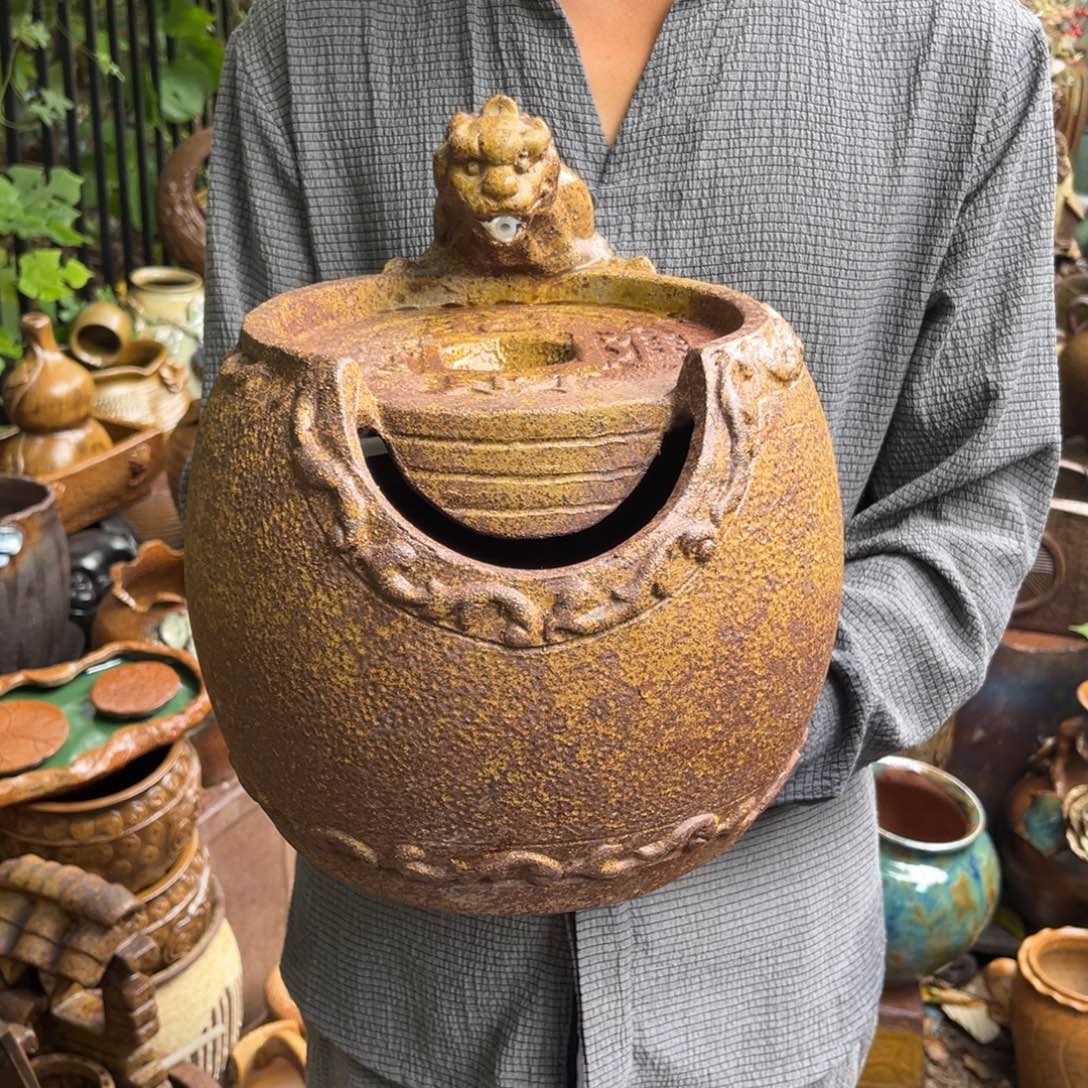 红陶20CM（含）-50CM（不含）高20口21流水