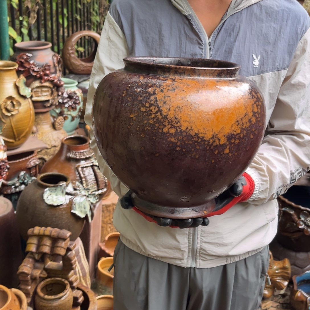 红陶高26口17有孔