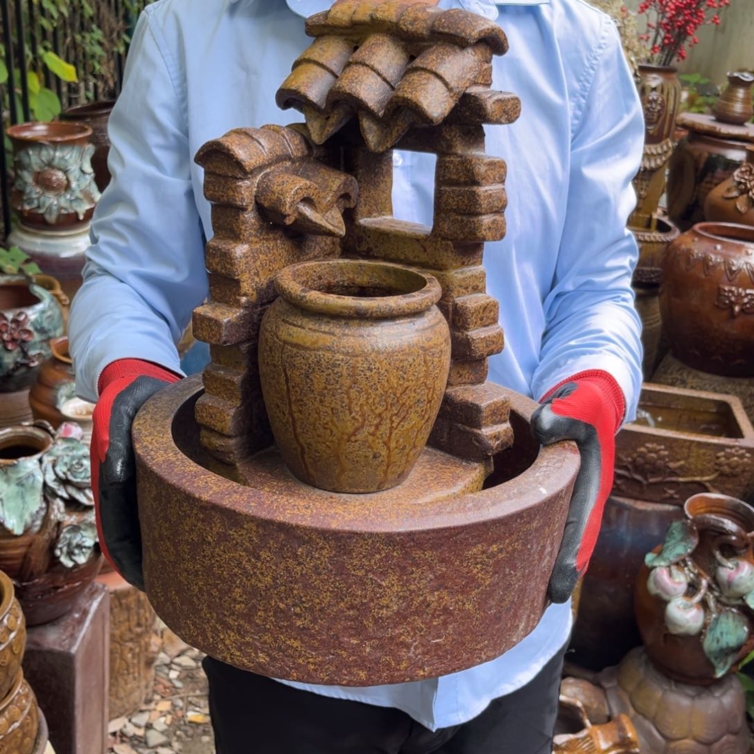 红陶20CM（含）-50CM（不含）高39宽29流水