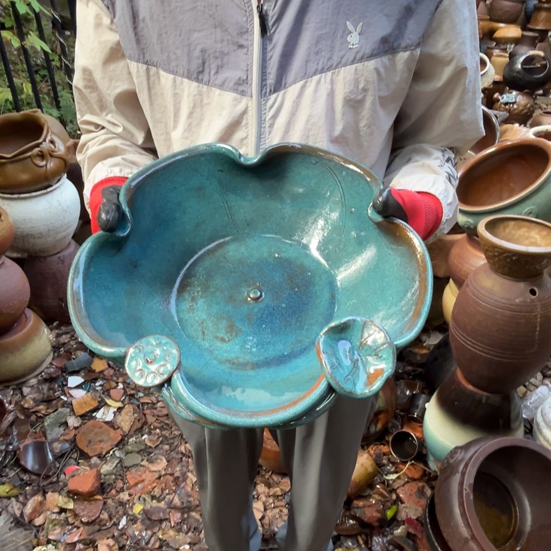 红陶20CM（含）-50CM（不含）高9口30无孔