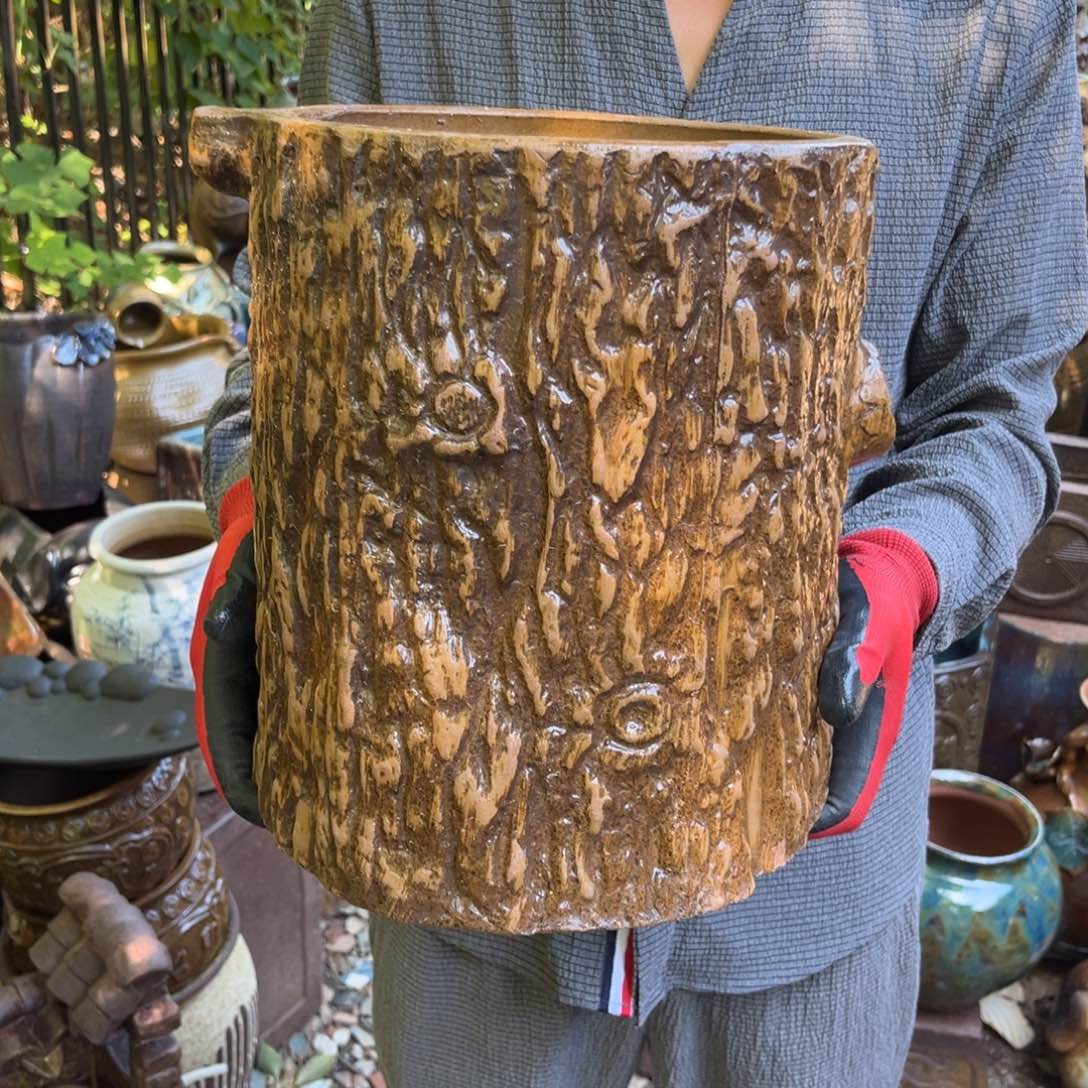 红陶20CM（含）-50CM（不含）高30口24有孔