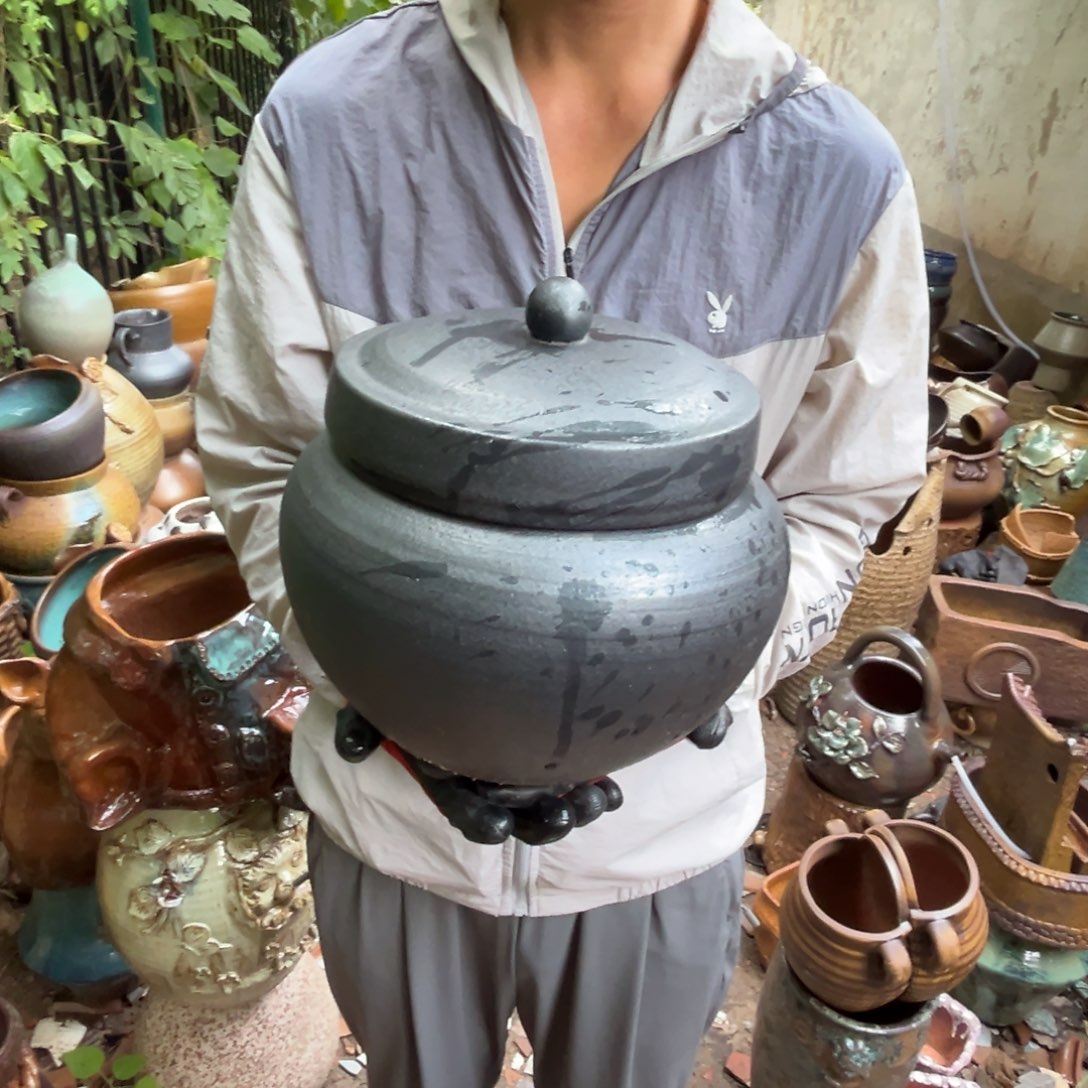 红陶20CM（含）-50CM（不含）高18口16无孔