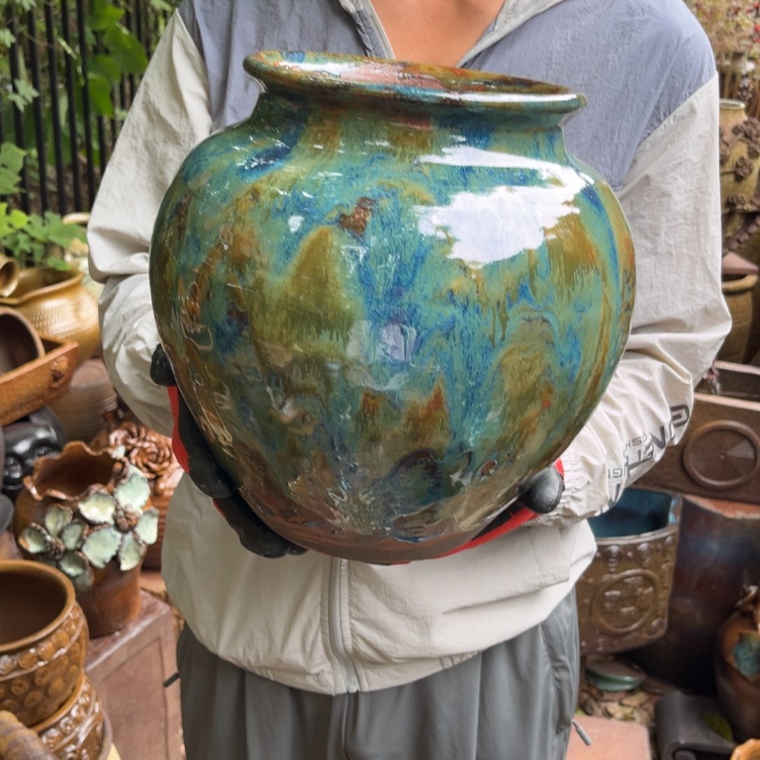 红陶20CM（含）-50CM（不含）高26口17有孔